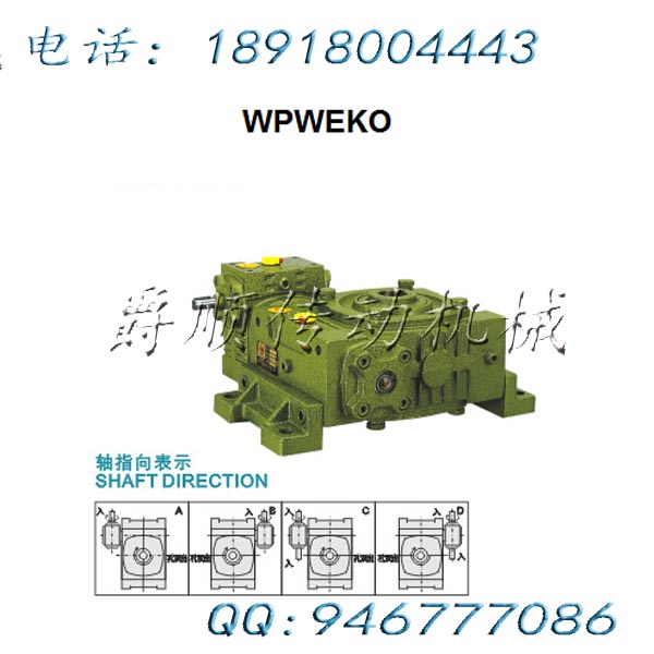 WPWEKO120-175-1/200老式蜗轮蜗杆减速机