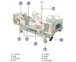 七功能电动床 带左右倾斜电动床 电动护理床