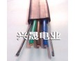 现货供应3*2.5mm2电梯专用灰色扁电缆