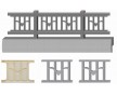 公路立柱塑料模具 挡渣块模具